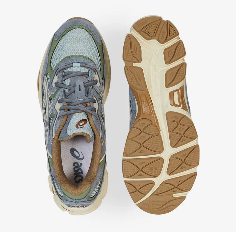 ASICS GEL NYC BLEU/BEIGE
