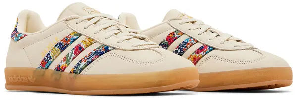 LIBERTY LONDON X WMNS GAZELLE INDOOR 'FLORAL EMBROIDERY - OFF WHITE'