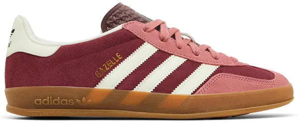 GAZELLE INDOOR 'MAROON PRELOVED CRIMSON'