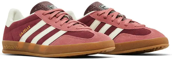 GAZELLE INDOOR 'MAROON PRELOVED CRIMSON'