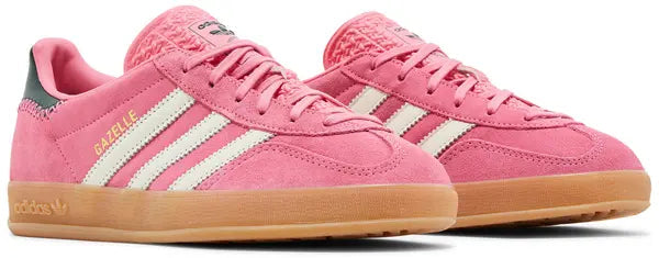 WMNS GAZELLE INDOOR 'ROSE TONE COLLEGIATE GREEN'